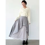 アシンメトリーフレアボリュームスカート | RESEXXY | 詳細画像5 