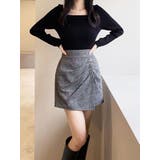 チャコールグレー | タックミニスカパン | RESEXXY