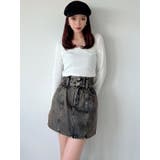 ハイウエストミニスカート【セットアップ着用可能】 | RESEXXY | 詳細画像2 