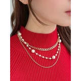 シルバー | 多連チェーンネックレス | RESEXXY