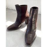 ブラウン | スクエアトゥショートブーツ | RESEXXY