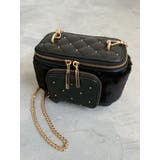 フロントポケットエコファーバニティバッグ | RESEXXY | 詳細画像1 