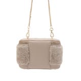 フロントポケットエコファーバニティバッグ | RESEXXY | 詳細画像12 