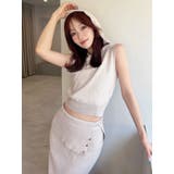 フーディーノースリニットトップス【セットアップ着用可能】 | RESEXXY | 詳細画像1