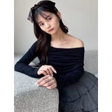 アシンメトリーカットトップス | RESEXXY | 詳細画像3