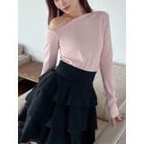 ピンク | ワンショルネックTシャツ | RESEXXY