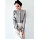 クルーネックニットカーデ | RESEXXY | 詳細画像18 