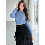 クルーネックニットカーデ | RESEXXY | 詳細画像4 