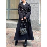 ブラック | Aラインフレアコート | RESEXXY