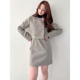 ダブルブレストショートコート【セットアップ着用可能】 | RESEXXY | 詳細画像20 