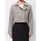 ダブルブレストショートコート【セットアップ着用可能】 | RESEXXY | 詳細画像33 