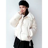 ホワイト | リボンデザインダウンジャケット | RESEXXY