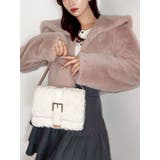 ピンク | フラッフィービッグカラーブルゾン | RESEXXY