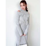 フェザーヘムレイヤードニットワンピース | RESEXXY | 詳細画像11 