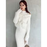 フェザーヘムレイヤードニットワンピース | RESEXXY | 詳細画像19 