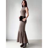 フェザーヘムレイヤードニットワンピース | RESEXXY | 詳細画像7 