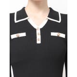 バイカラーニットポロワンピース | RESEXXY | 詳細画像23 