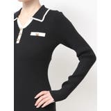 バイカラーニットポロワンピース | RESEXXY | 詳細画像24 