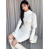 【WEB限定】ワイドリブニットワンピース | RESEXXY | 詳細画像19 