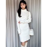 【WEB限定】ワイドリブニットワンピース | RESEXXY | 詳細画像20 