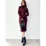 【WEB限定】ワイドリブニットワンピース | RESEXXY | 詳細画像30 