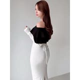 フリルタイトニットワンピース | RESEXXY | 詳細画像5 