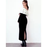 フリルタイトニットワンピース | RESEXXY | 詳細画像8 