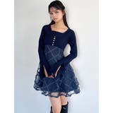 ドッキングフレアミニニットワンピース | RESEXXY | 詳細画像20 