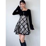 ドッキングフレアミニニットワンピース | RESEXXY | 詳細画像23 