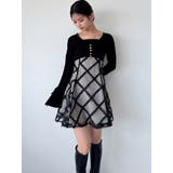 ドッキングフレアミニニットワンピース | RESEXXY | 詳細画像24 