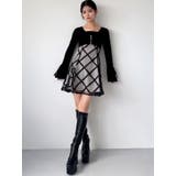 ドッキングフレアミニニットワンピース | RESEXXY | 詳細画像26 