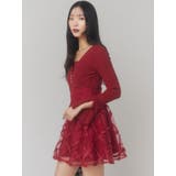 ドッキングフレアミニニットワンピース | RESEXXY | 詳細画像39 