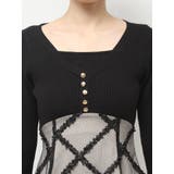 ドッキングフレアミニニットワンピース | RESEXXY | 詳細画像43 