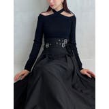 ブラック | ランダムベルトフレアワンピース | RESEXXY