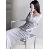 ルーズギャザーカットマーメイドワンピース | RESEXXY | 詳細画像14 