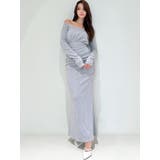 ルーズギャザーカットマーメイドワンピース | RESEXXY | 詳細画像20 