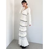 フリルデザインIラインニットワンピース | RESEXXY | 詳細画像15 