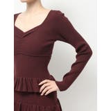 フリルデザインIラインニットワンピース | RESEXXY | 詳細画像25 