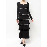 フリルデザインIラインニットワンピース | RESEXXY | 詳細画像32 