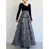 ブラック | ラッフルフレアワンピース | RESEXXY