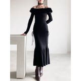 フェイクファートリムニットワンピース | RESEXXY | 詳細画像11 