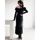 フェイクファートリムニットワンピース | RESEXXY | 詳細画像12 