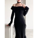 フェイクファートリムニットワンピース | RESEXXY | 詳細画像14 