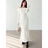 フェイクファートリムニットワンピース | RESEXXY | 詳細画像15 