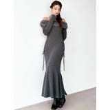 フェイクファートリムニットワンピース | RESEXXY | 詳細画像22 