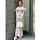 フェイクファートリムニットワンピース | RESEXXY | 詳細画像24 