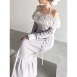 フェイクファートリムニットワンピース | RESEXXY | 詳細画像35 