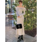 フェイクファートリムニットワンピース | RESEXXY | 詳細画像4 