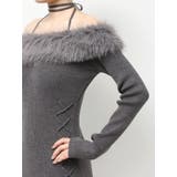 フェイクファートリムニットワンピース | RESEXXY | 詳細画像40 