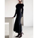 フェイクファートリムニットワンピース | RESEXXY | 詳細画像9 